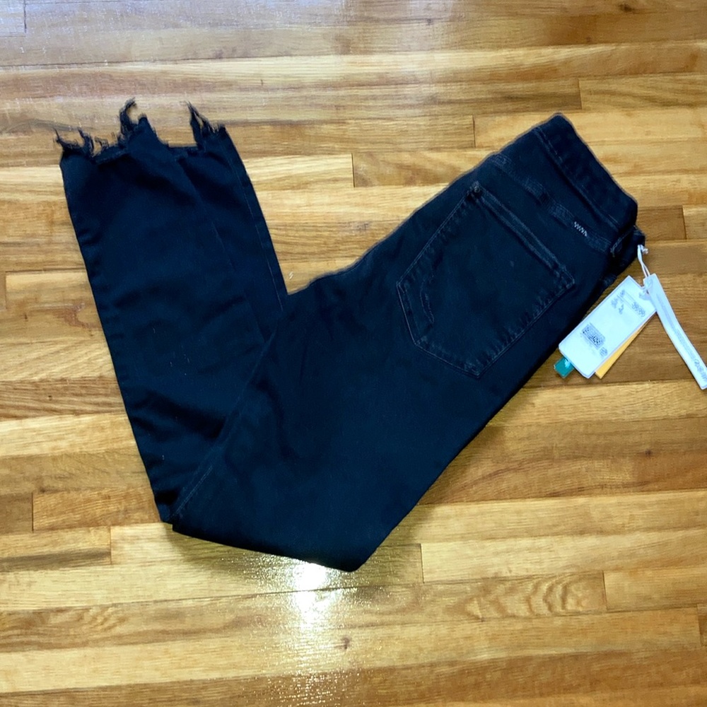 High Ankle Jeans distressed